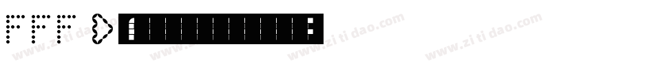 FFF Dreamer字体转换